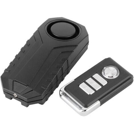Système d'alarme antivol sans fil pour moto, 113 dB, avec télécommande. (1/3)