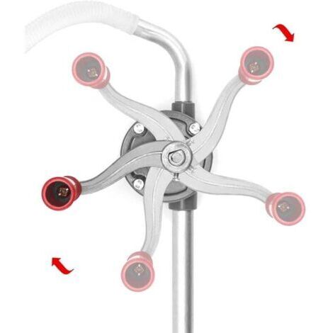 Pompe à essence manuelle, pompe à essence en aluminium, tube en aluminium renforcé, support de pompe à essence manuelle de 5 litres (1/3)