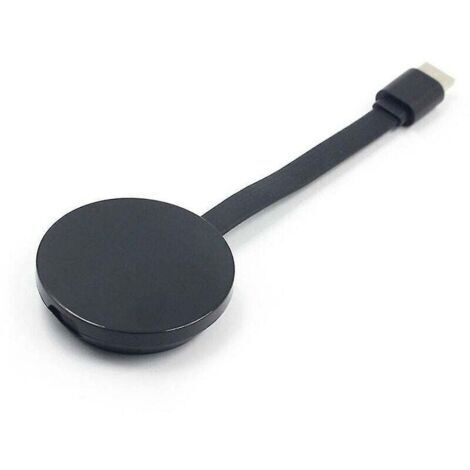 Adaptateur de streaming HD 1080p – Compatible Chromecast, Miracast et DLNA – Sortie HDMI – Compatible avec les systèmes Android et iOS