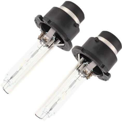 Deux ampoules de phare D2S, ampoules de phare à lumière blanche xénon 35W 6000K 7000LM, étanches IP67, adaptées aux ampoules de remplacement des feux antibrouillard QX60 et QX70. (1/3)
