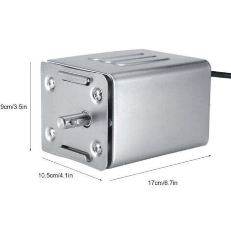 Moteur pour barbecue rotatif électrique, ensemble barbecue rotatif en acier inoxydable, capacité de charge 50-70 kg, prise européenne standard, 220 V (1/3)