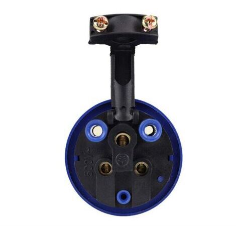 Prise mâle industrielle IEC 16A 2P+T 220V IP44 renforcée (1/3)