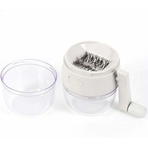 Broyeur à noix manuel, hachoir à noix avec base antidérapante, broyeur multifonctionnel pour fruits secs, broyeur à cacahuètes, outil de cuisine pour sésame et noix (1/3)