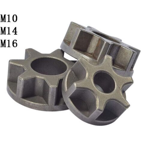 Pignons M10/M14/M16 100/125/150 pour supports de tronçonneuse, pignons de rechange pour meuleuse d'angle, accessoires pour outils électriques (1/4)
