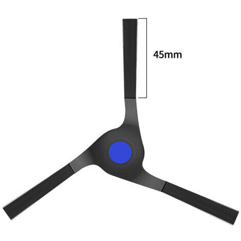 Accessoires pour aspirateurs Ecovacs Deebot X2, X2 Omni, X2 Pro et DEX86 : pièces de rechange, 1 brosse principale, 8 brosses latérales, 4 chiffons de nettoyage, 2 filtres, 2 sacs à poussière. (1/3)