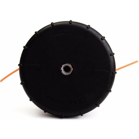 Tête de Coupe Speed-Feed 450 pour Echo SRM-266 SRM-266S SRM-266T SRM-266U SRM-280 SRM-280S SRM-280T Débroussailleuse à Arbre Droit 99944200903,noir