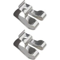 Lot de 2 crochets de ceinture pour perceuse électrique compatibles avec les tournevis DeWalt N268241 N169778 N086039 DCD980 DCD985 DCD780 Trou de 5 mm