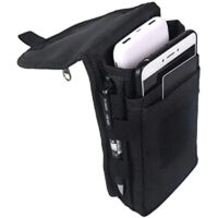 Pochette pour smartphone, pochette de ceinture à outils, étui pour téléphone portable, étui de téléphone, porte-outils, étui de transport tactique, pochette à boucle de ceinture, poche de tail