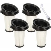 Ensemble de 5 amortisseurs magnétiques à bouton-poussoir pour systèmes de fermeture de tiroirs/portes coulissantes d'armoires - Aluminium