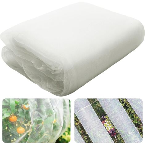 Filet anti-insectes pour oiseaux, 2,5 x 6 m, filet anti-insectes pour jardin, couverture végétale pour protéger les plantes, les fruits et les fleurs des insectes, alimentation des oiseaux, filet anti (1/5)