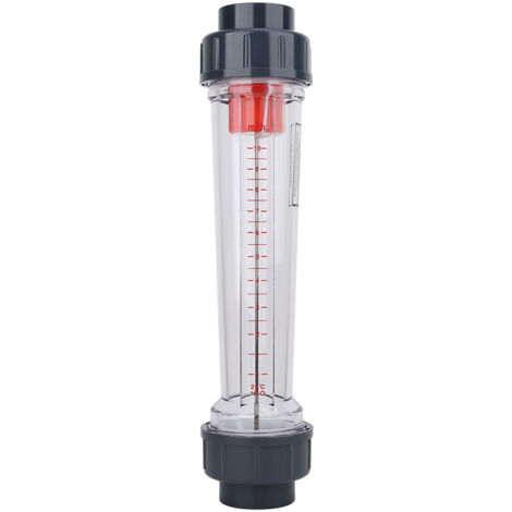 Débitmètre de Liquide, LZS-40 (D) Type de tube en plastique, Débitmètre Eau de liquide Débitmètre de débit d'eau de haute précision Plage de mesure : 1-10 m³/H, Adapté à la Mesure de Divers Liquides (1/5)