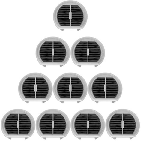 Lot de 10 filtres HEPA pour aspirateur sans fil Xiaomi Mijia Lite MJWXCQ03DY (1/5)