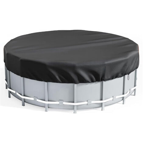 Housse de Piscine Ronde pour Chiens,Housse de Piscine pour Bébés - Protection Anti-Poussière et Anti-UV pour Extérieur Balcon Jardin Parc Adulte Enfant(182x20CM) (1/5)