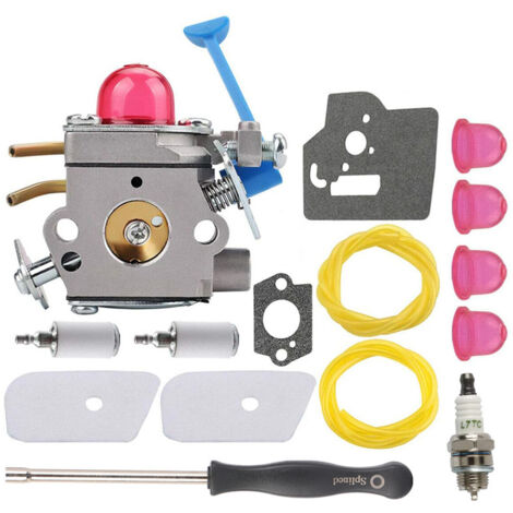 545081848 Carburateur pour Husqvarna 128C 128L 128LD 128R 128RJ débroussailleuse pour Zama C1Q-W40A (1/5)
