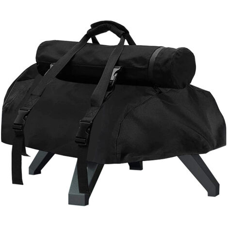 Hotte de four à pizza portable noire 420D avec sac de cheminée amovible, adaptée au modèle karu12 (3216,58,3 pouces) (1/5)