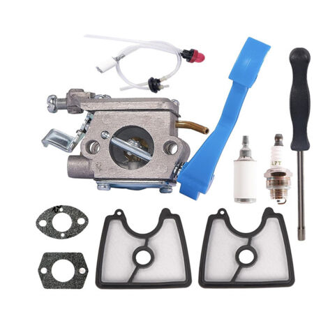 Pour 590460102 Kit de Carburateur pour Accessoires de Souffleur de Feuilles 125B/125BX/125BVX C1Q-W37 Kit de Conduite de Carburant de Filtre à Air de Carburateur (1/5)