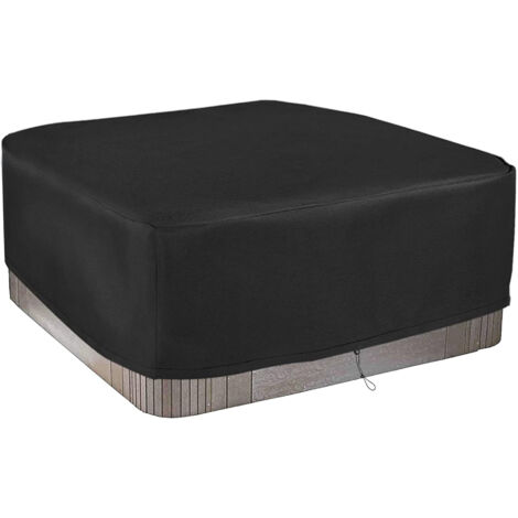 Housse de Protection pour Bain à Remous de Jardin, Imperméable Anti-poussière Anti-UV,pour Extérieur Spa Baignoire (220x220x85cm) (1/5)
