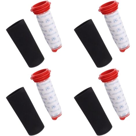 4 Pack Filtres en mousse et Filtres Microsans pour Bosch BCH6ZOOO  et Bosch BBH625W60 Aspirateurs Sans Fil (1/5)