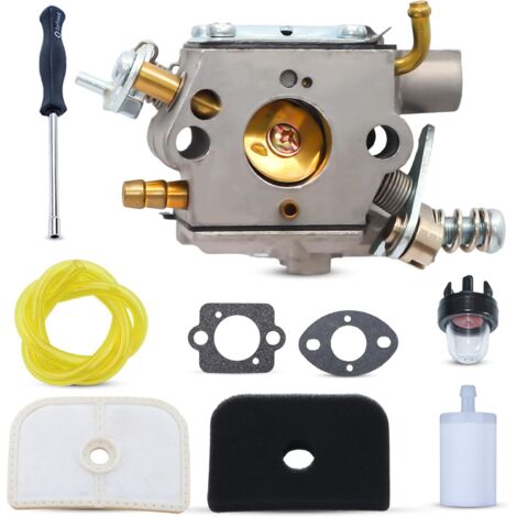 Gubeter Pour carburateur Pour Husqvarna 525L-584901401, Pour Husqvarna 525L 525LS 525LST 525ES 325HE3 325HE4 525RXT tondeuse carburateur