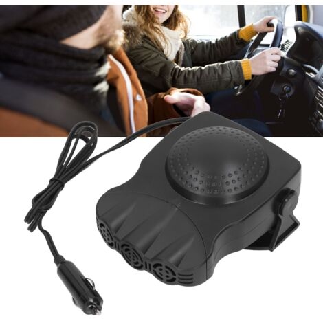 Chauffage de voiture double Mode rotatif à 360 °, 150W ABS, dégivreur de pare-brise de voiture Portable, désembueur 12V 12,5a 24V 9A (1/5)