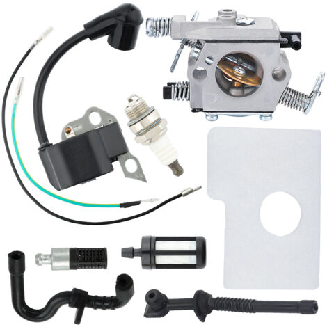 Compatible avec le carburateur pour tronçonneuse Stihl MS170C MS180C 017 018 MS170 MS180 Remplace pour Stihl 1130-120-0603 (1/5)