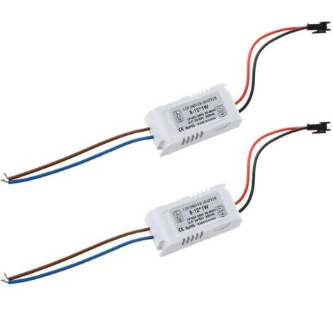 Transformateur Treiber Driver Led Lampe Trafos 8-12w Weiss thsinde (1/5)
