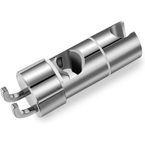 CSPARKV Support Pommeau de Douche, Support de Douche Sans Percage, 18-25 MM à Diamètre Réglable, Support Douchette avec Crochet, Entretoise Intégrée pour Protéger la Barre de Douche (1/4)