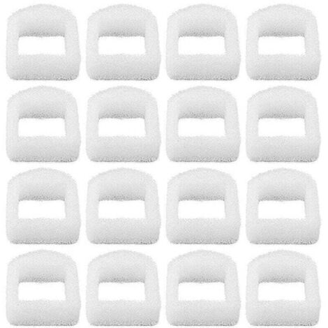 Fontaine à eau et distributeur pour chats, lot de 24 filtres en mousse de rechange pour fontaines à eau pour chats et chiens, adaptés à l'eau potable (1/5)