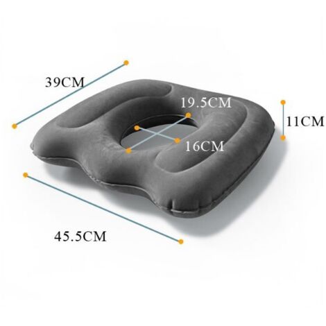 Kindly-coussin pour hémorroïdes Le matelas gonflable empêche le coussin de lit respirant d