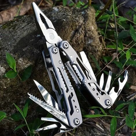 Ensemble d'outils de pinces portables et multifonctionnelles : Parfait pour le camping, l'utilisation industrielle et extérieure (1/5)