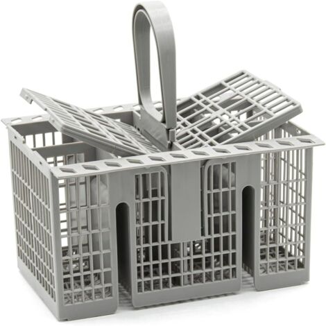 UniverselGrand espace Panier à couverts pour lave-vaisselle Hotpoint 99673-8729, C00257140, C00386607 Gris (1/5)