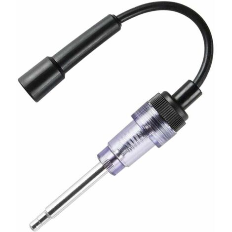 Testeur d'allumage de Moteur Testeur de Bougie d'allumage de Voiture Bougie d'allumage en Ligne Allumage en Ligne Convient aux Moteurs internes et externes des tondeuses à Gazon de Voiture (1/5)