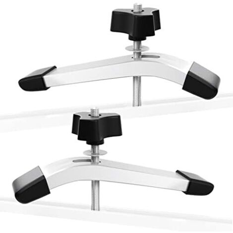 CSPARKV 2 Ensembles Rail T Track Pince de Serrage, T-Track Clamp T Track Jeu de Pinces a clamper de Maintien à Acier Allié Rapide, pour Outil de Travail du Bois T-Slot (2Pcs) (1/5)