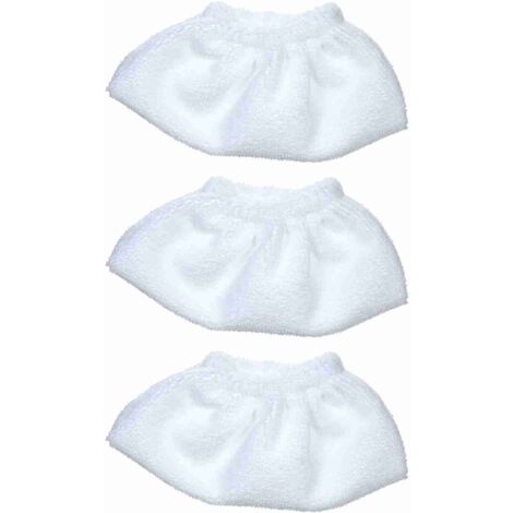 Chiffons de Rechange en Microfibre pour nettoyeurs à Vapeur compatibles avec SC2 SC3 SC4 SC5 Lot de 4 Chiffons de Protection réutilisables, Lot de 3 (1/5)