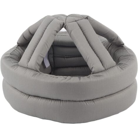Casque De Sécurité Anti-chute Pour Tête De Personne âgée Chapeau De Protection épais Et Doux Casquette De Protection de la Tête Réglable Pour la Prévention des Chutes Pour les(gris clair) (1/5)
