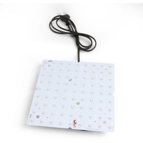 UlisemLampes de culture LED pour plantes d'intérieur, IR rouge bleu à spectre complet pour plantes, panneau d'ampoule, lampe de croissance pour serre de culture intérieure, (81leds & EU Plug) [Classe  (1/4)