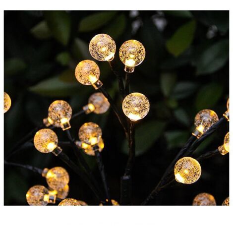 Nouvelles lampes solaires à bulles LED pour jardins et pelouses (1/4)