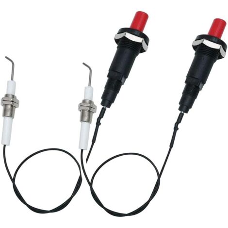 Kit d'allumage piézo pour barbecue à gaz/Range Spaker - Lot de 2 (1/5)