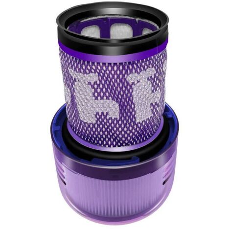 UlisemFiltre de rechange pour aspirateurs sans fil Dyson V12 Detect Slim, Detect Slim Animal, Slim+ et V12 Slim, référence 971517-01 (1/4)