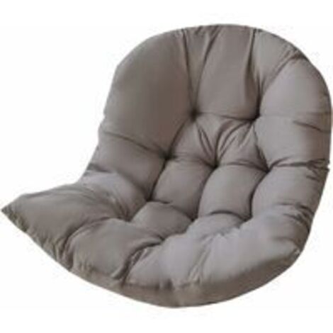 Shmshng – Coussin de chaise 80 x 120 cm en tissu givré – Conception épaisse pour confort accru – Pour balançoires et chaises berçantes (1/5)