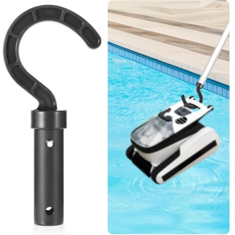 Crochet pour Robot Nettoyeur de Piscine, Accessoires  Aspirateur de Piscine Crochet pour Robot Nettoyeur de Piscine sans Fil se Fixe aux Poteaux Télescopiques (1/4)