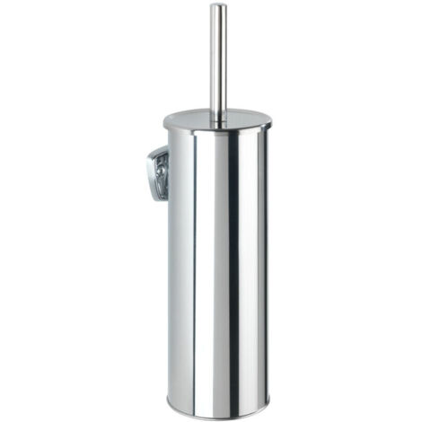Ulisem Brosse WC Suspendue murale Basic, brosse wc noire, design fermé, acier inox, 10x37x10,5 cm, brillant (1/6)