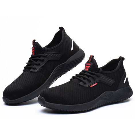 Chaussures à bout en acier Convient pour une longueur de pied de 270 mm 44 pour hommes Chaussures de sécurité confortables Baskets à bout en acier antidérapantes Entrepôt Industrie Construction Chauss (1/3)