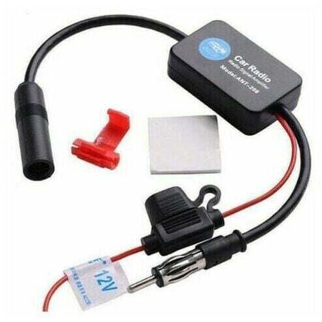 Voiture Voiture Radio Amplificateur De Signal Stereo Booster 12V (1/4)