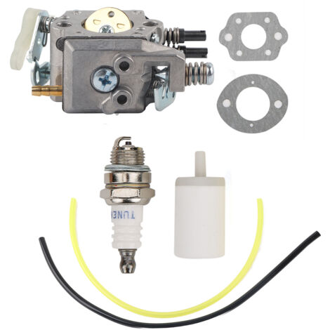 Kit de Carburateur, Kit de Joint de Moulage Sous Pression en Aluminium, Pour Accessoire de PièCe de TronçOnneuse 51 50 55, Avec Outil de RéGlage de Filtre à Air (1/5)
