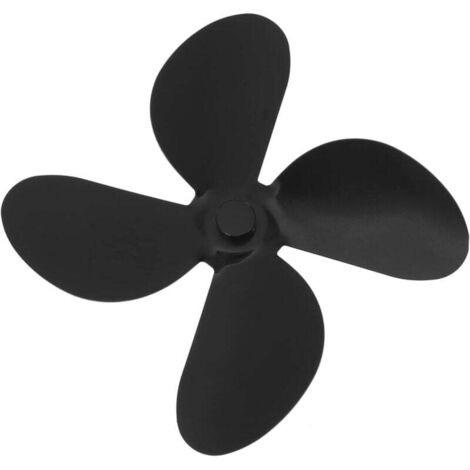 1 jeu de pales de ventilateur de cheminée, petit ventilateur de plafond extérieur, accessoires de cheminée (1/4)