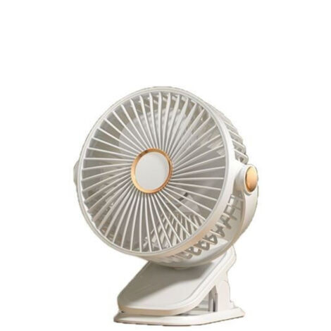 Ventilateur USB silencieux, ventilateur de table, mini ventilateur, 3 vitesses de vent, rotation à 720°, petit ventilateur, ventilateur de table, adapté à la suspension, adapté au bureau/à la maison/a (1/5)