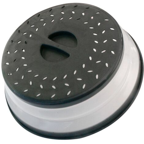 Cloche Micro Ondes-sans BPA-Couvercle Micro-Ondes 3en1-Cloche pour Micro Onde Retractable Anti Vapeur et Fonction Passoire-Accessoire Lave (1/4)