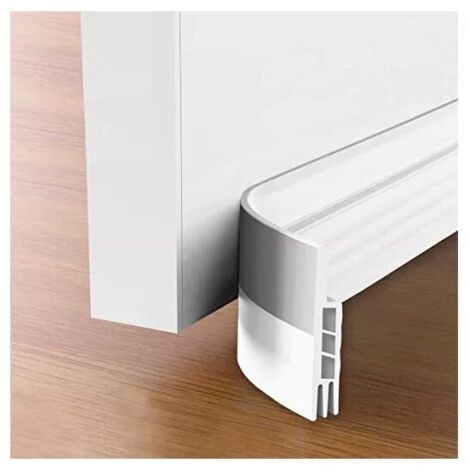 1M Blanc Joint de Fenetre Isolant Phonique Boudin Porte,Bande Etancheite Anti Poussiere pour Fenetre en Mousse PU Autocollante,Anti Bruit Coupe Vent (1/4)