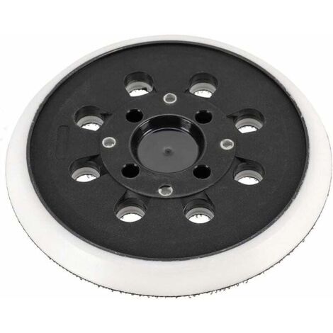 Shmshng – Patin de ponçage auto-agrippant 125 mm – Compatible Bosch PEX 300 AE 400 AE – Finition lisse sur bois dur – Plateau et patin de ponçage (1/5)